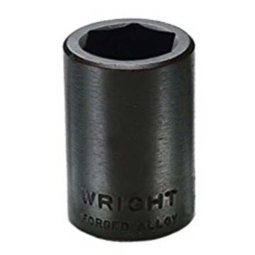 Wright Tool Company 48-23MM 23mm 1/2"Dr. 6Pt. Standard Metric Impact Socket