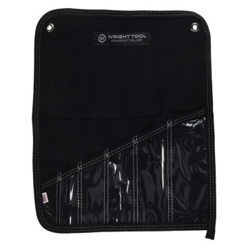 Wright Tool Company 736-ROLL Denim Tool Roll,13-1/2" x 16", 6 Pockets