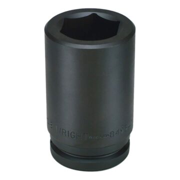 Wright Tool Company 849-46MM 46mm,1-1/2"Dr.6 Pt.Deep Metric Impact Socket