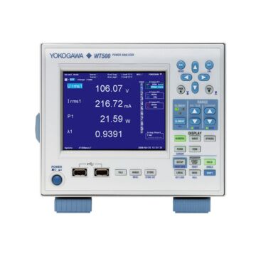 Yokogawa WT500 for Rent, Digital Power Analyzer, 3-Element, 15-1000V