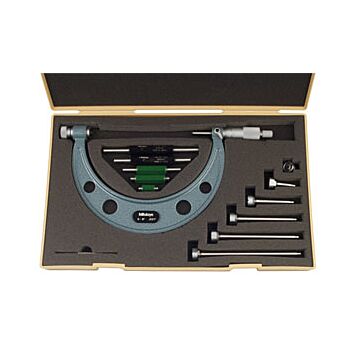 Mitutoyo 104-137 Outside Micrometer, 0-6" 