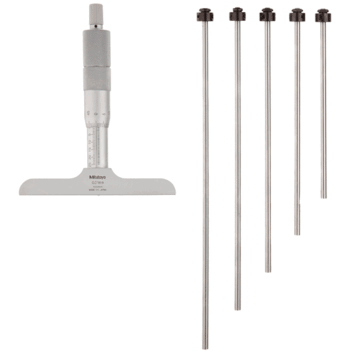 Mitutoyo 129-116 0-150mm Depth Micrometer