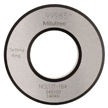 Mitutoyo 177-184 1" Steel Setting Ring