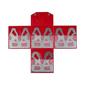 Mitutoyo 186-905 Radius Gage, 8 Leaves