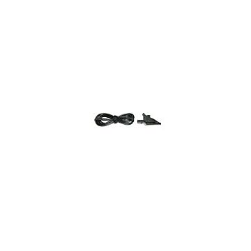 AEMC 2140.44 Lead, One 10ft(3m) Black Lead w/Black Alligator Clip