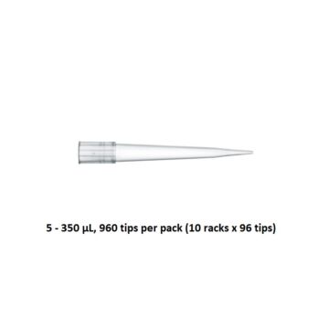 Sartorius Optifit Tip, 5-350uL, racked, 960/pack 