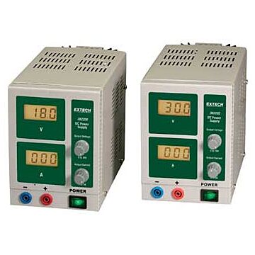 Extech 382202 Power Supply, 0 to 18V