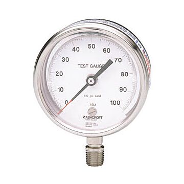 Ashcroft 30-1084S-02L-30/0IMV 3" Pocket Test Gauge 30/0IMV 