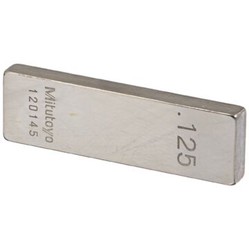 Mitutoyo 611318-531 0.018" Rectangular Steel Gage Block, ASME Grade 0