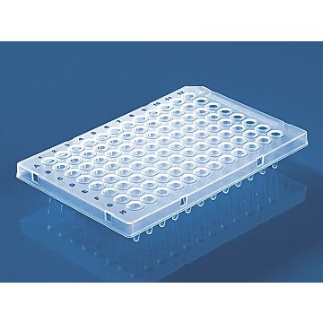 BrandTech Scientific 96-Well PCR Plates, Clear, Semi-skirted, 0.2 mL, 50/pack