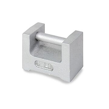 Troemner 9072 5lb Class F Test Weight, Grip Handle