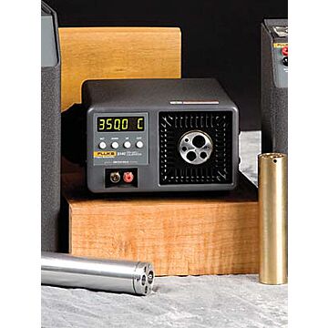 Fluke Calibration 9140-B-156 Field Dry-Well Calibrator with Insert B (3140-3), 35C to 350C