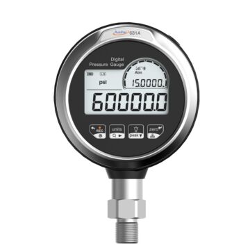 Additel ADT681A-02-GP1K-PSI-N-DL ADT681A Digital Pressure Gauge, 0-1000 psi, Data Logging