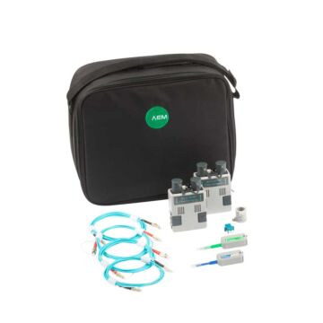 AEM Test TESTPRO-K61E-QUAD-OLTS Optical Loss Quad (SM+MM) Fiber Cable Certification Modules, for Rent