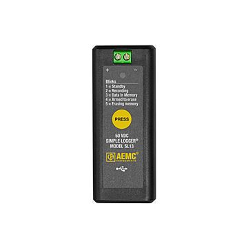AEMC Instruments SL13 Simple Logger : voltage, 50 VDC 