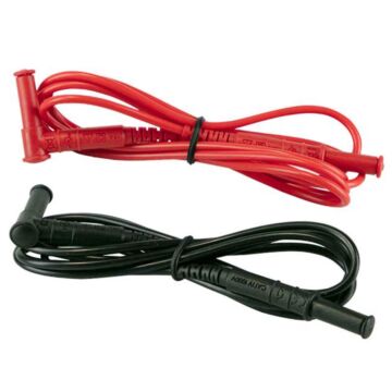 AEMC Instruments 5000.94 Lead-Set of 2, 5' color-coded silicone leads w/ banana plugs