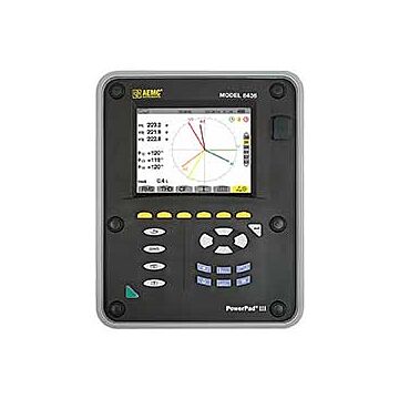 AEMC Instruments 8436 PowerPad w/ 4 196A-24-BK AmpFlex - Waterproof IP67