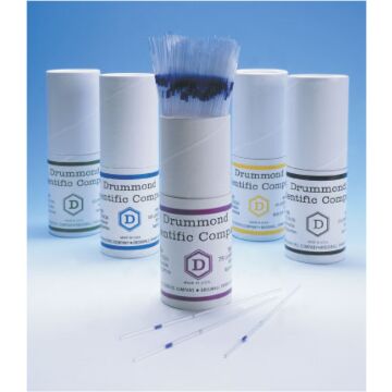 Drummond Scientific Calibrated Micropipets, 20uL, Black, 250 pack