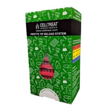 CellTreat 10uL Pipette Tips, Sterile, Low Retention, Tip Reload System, 1920/cs