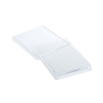CellTreat 384 Well Tissue Culture Plate with Lid, Individual, Sterile, 50/case