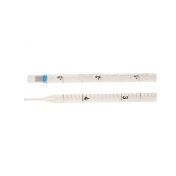 CellTreat 5mL Pipet, Individually Wrapped, Paper/Plastic, Bag, Sterile
