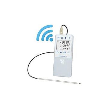 Control Company 6510 Wi-Fi Datalogging Rh/Temperature Meter with Remote Notification and 1 platinum probe