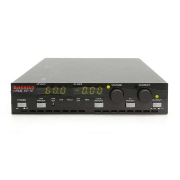 AMETEK Programmable Power - Sorensen DLM60-10 DC Power Supply, 600 W, 60 V, 60 V, 10 A, M9G Option