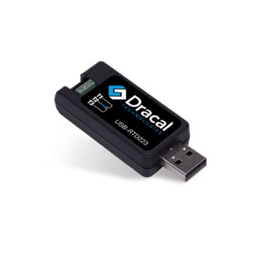 Dracal VCP-RTD223-CAL 2/3 Wire RTD sensor to USB adapter - calibratable w/VCP