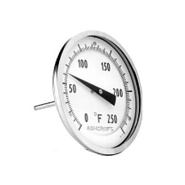 Ashcroft 50-EI-60-E-025-XNHPD/50-550 5" Bimetal Thermometer 50-550F 