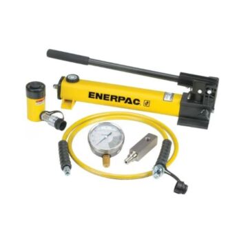 Enerpac SCR106H Hydraulic Cylinder and Hand Pump Set, 10 Ton, 6.13" Stroke