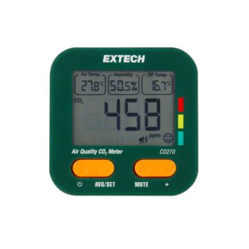 Extech CO270 Battery Operated Air Quality CO2 Meter