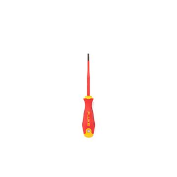 Fluke ISLS5 Insulated slotted screwdriver 5/32 tip, 4in blade, 1000V