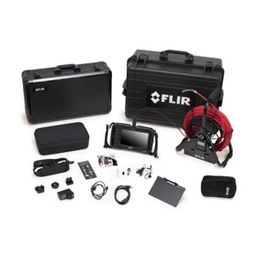 FLIR VS80-KIT-5 Videoscope Kit with Plumbing Spool and 10mm x 25m long probe