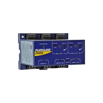 Flowline LC92-1001 Remote Level Controller, Isolation, 2 Relays, 3 Sensors
