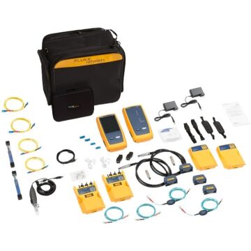Fluke Networks DSX-8000QI-W/GLD 2GHZ DSX QUAD OLTS Inspection Kit, WiFi & 1 Year  Support