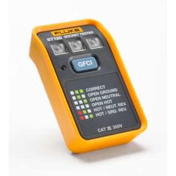 Fluke ST120 Socket Tester with GFCI test