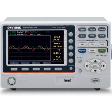 GW Instek GPM-8330  (GPIB+DA12) 3 Channel Digital Power Meter with GPIB/DA12 option