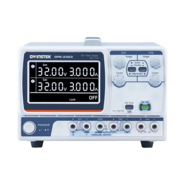 GW Instek GPE-3323 217W Three Channel DC Power Supply