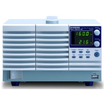 GW Instek PSW 160-21.6 Programmable Power Supply, DC Auto. 1080W; 0-160V, 0-21.6A