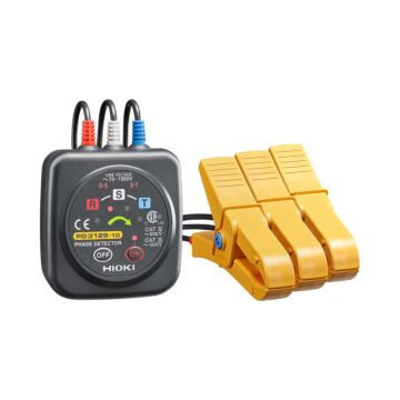 Hioki PD3129-10 Phase Detector with easy read arrow&non-metallic contact clip