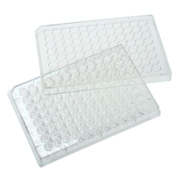 CellTreat 6 Well Tissue Culture Plate with Lid, Sterile, 100/case