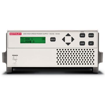 Keithley 2303 USED FOR SALE POWER SUPPLY 15VDC, 5A, 45W Output (15V @ 3A, 9V @ 5A)