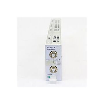 Used Keysight Technologies 81571A Optical Attenuator
