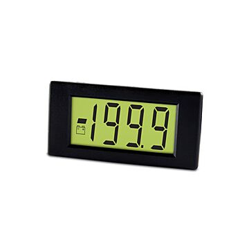 Lascar DPM 3AS-BL 3.5 Digit Backlit LCD Voltmeter Module, 11 mm Digit Height
