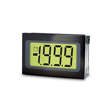 Lascar SP 400 Splash-Proof Ultra Low Profile LCD Voltmeter, 9 Pin Version