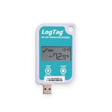 LogTag Recorders UTREL-16 Vaccine Kit, Multi-Use Low Temperature USB PDF LCD Data Logger