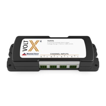 MadgeTech VOLTX4-32V 4-channel, DC voltage data logger with 32V range