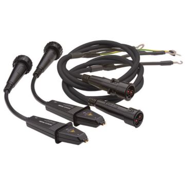 Megger 1006-445 DH5-C Two wire, four terminal duplex probe lead set - 3 m