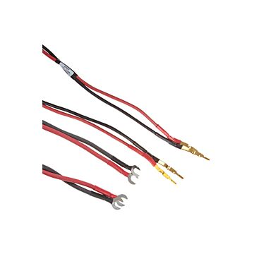 Megger 241005-7 Duplex Test Leads, 0.5" Kelvin Clips, Gold Plated, 10A, 7'