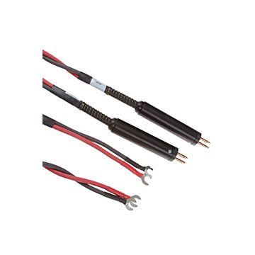 Megger 242002-30 Duplex Test Leads, Heavy Duty Fixed Point Hand Spikes, 10A, 30'